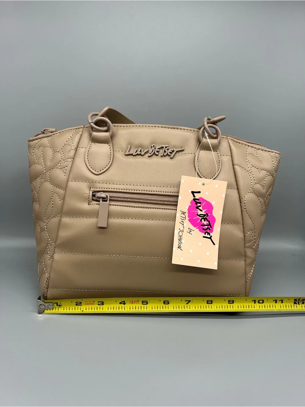 Luv Betsey by Betsey Johnson LBKINLEY satchel purse